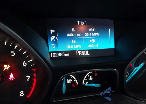 2017 Ford Focus S из США, поврежденный, VIN 1FADP3E2XHL256073